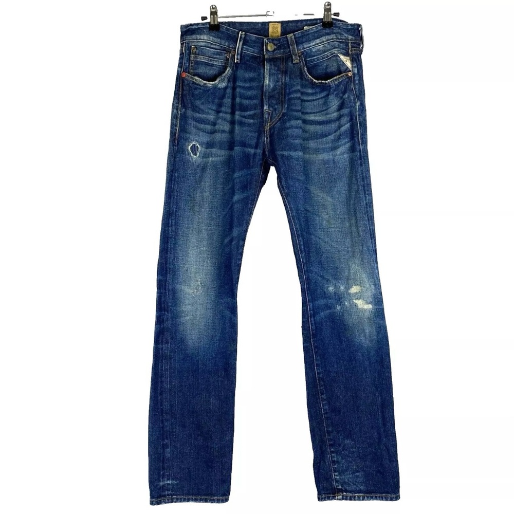 Red Seal The Origin by Replay Japanese Selvedge Denim Buttonfly Jeans - 30x32